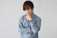 ムッタモデルの腕時計使用イメージ。