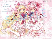 投票するともらえる壁紙のサンプル。