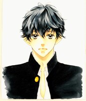 大高深月のカラーイラスト。(c)杉山美和子/小学館