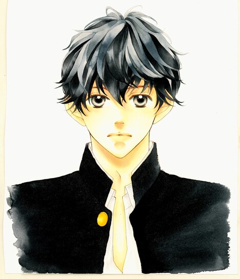 大高深月のカラーイラスト。(c)杉山美和子/小学館