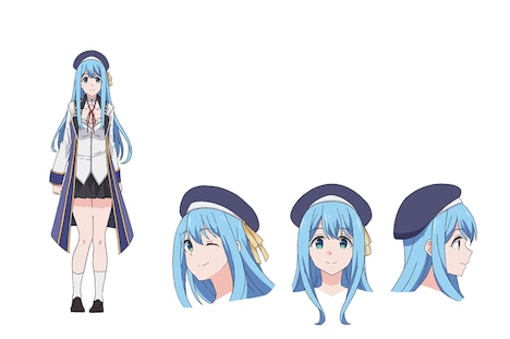 シシリー=フォン=クロード（CV：本泉莉奈）。奈子爵家の三女で心優しい女の子。王都を散策していたシンと偶然出会い、シンに淡い恋心を抱く。