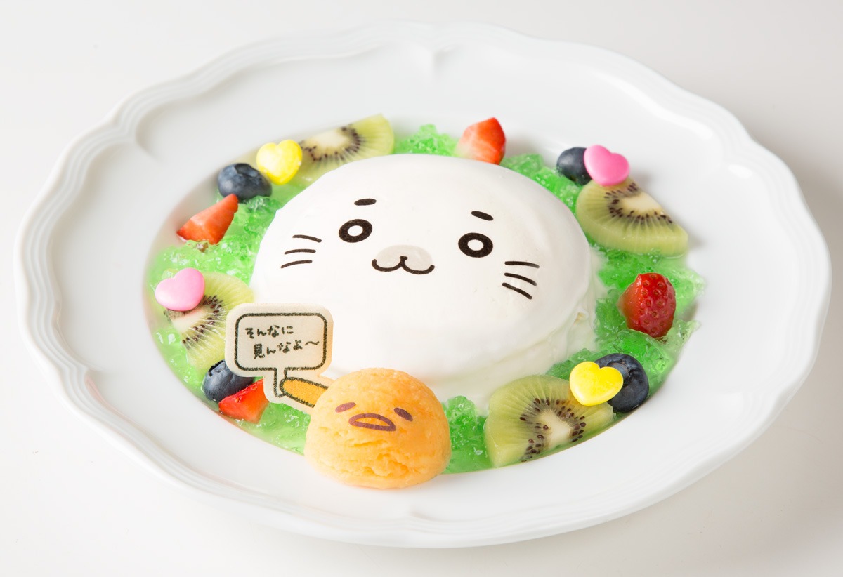 「ぐでたまとゴマちゃんの流水ケーキ」