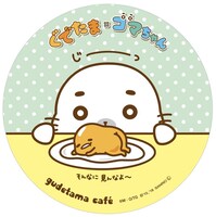 ノベルティのコースター。