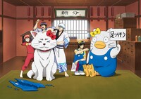 「定春＆エリザベス×ハローキティ」アニメデザイン