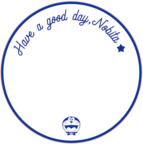 「ドラえもんのペアプレート」