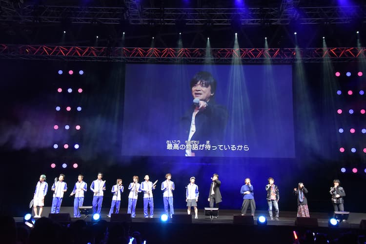 テニプリ劇場版発表に沸いたジャンフェス テニミュ青学陣の Tricolore も イベントレポート コミックナタリー