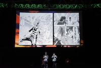 「僕のヒーローアカデミア」のステージの様子。