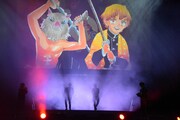 「鬼滅の刃」のステージイベントの様子。