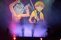 「鬼滅の刃」のステージイベントの様子。