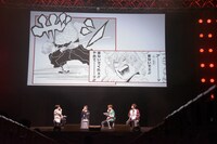 「鬼滅の刃」のステージイベントの様子。