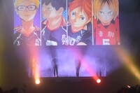 「ハイキュー!!」ステージイベントの様子。
