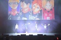 「ハイキュー!!」ステージイベントの様子。