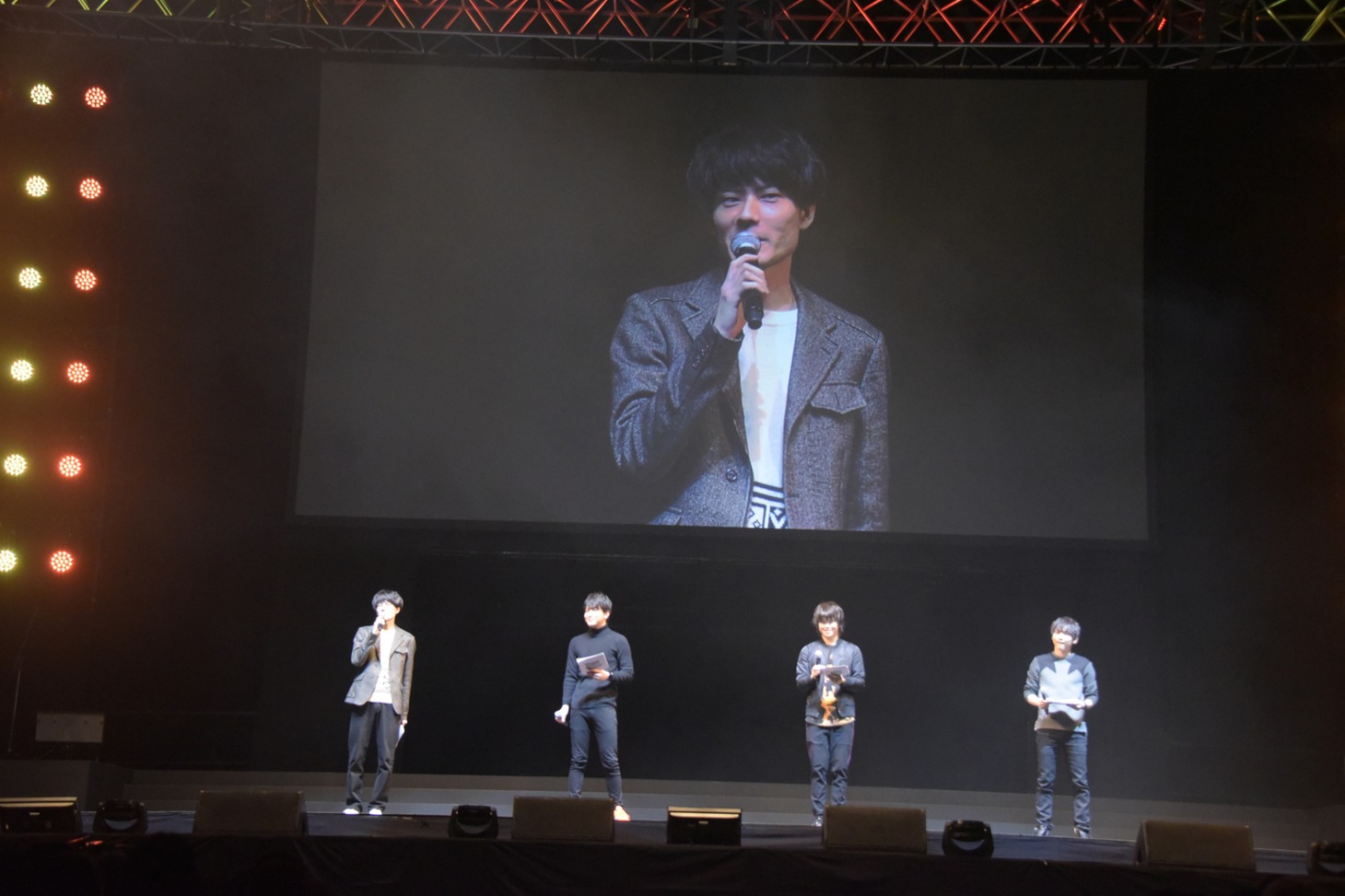 「ハイキュー!!」ステージイベントの様子。