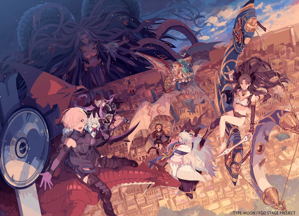 舞台「Fate/Grand Order THE STAGE -絶対魔獣戦線バビロニア-」イメージビジュアル第2弾