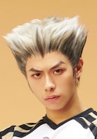 桜庭大翔扮する梟谷学園高校の木兎光太郎。