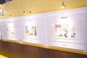 週刊少年ジャンプ作品の原画展示。
