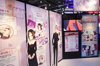 「かぐや様は告らせたい～天才たちの恋愛頭脳戦～」のパネル展示。