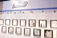 ウルトラジャンプ作家の色紙。