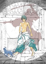 許斐剛による描き下ろしイメージビジュアル。