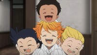 アニメ「約束のネバーランド」PVより。
