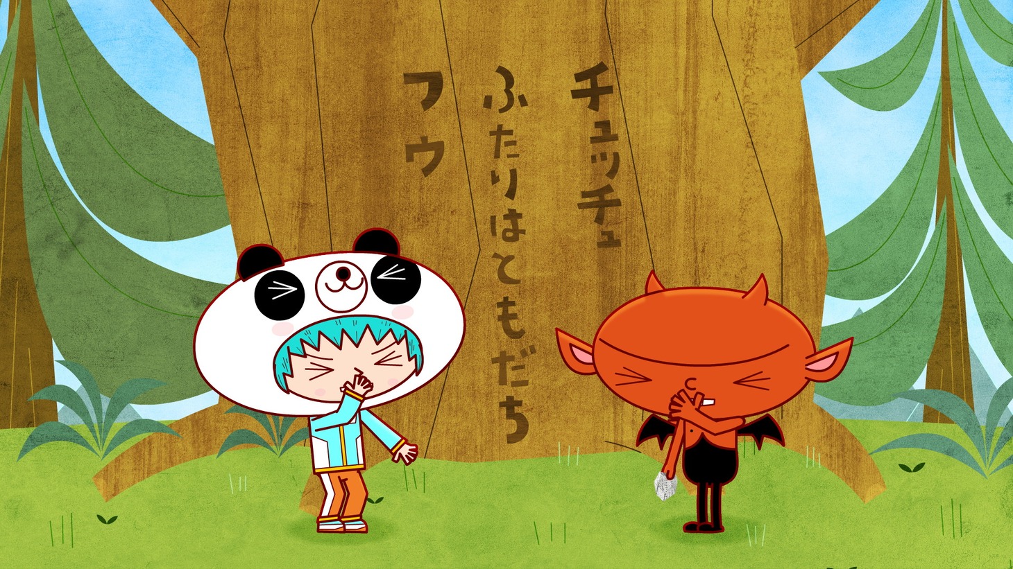 アニメ「やさしいあくま」ビジュアル