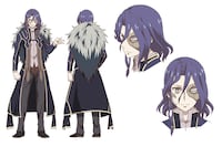 ロキ（CV：水島大宙）のキャラクター設定画。