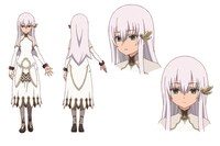 カーリー（CV：上坂すみれ）のキャラクター設定画。