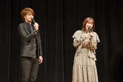 左から宮野真守、筧美和子。