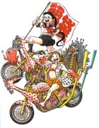 「画業20周年記念イラスト集 Crtl＋T2」より。