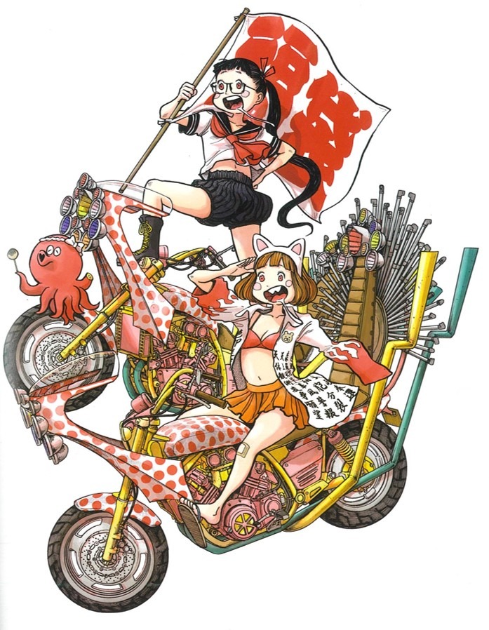 「画業20周年記念イラスト集 Crtl＋T2」より。