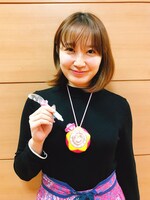 バンダイの岡田千明氏。