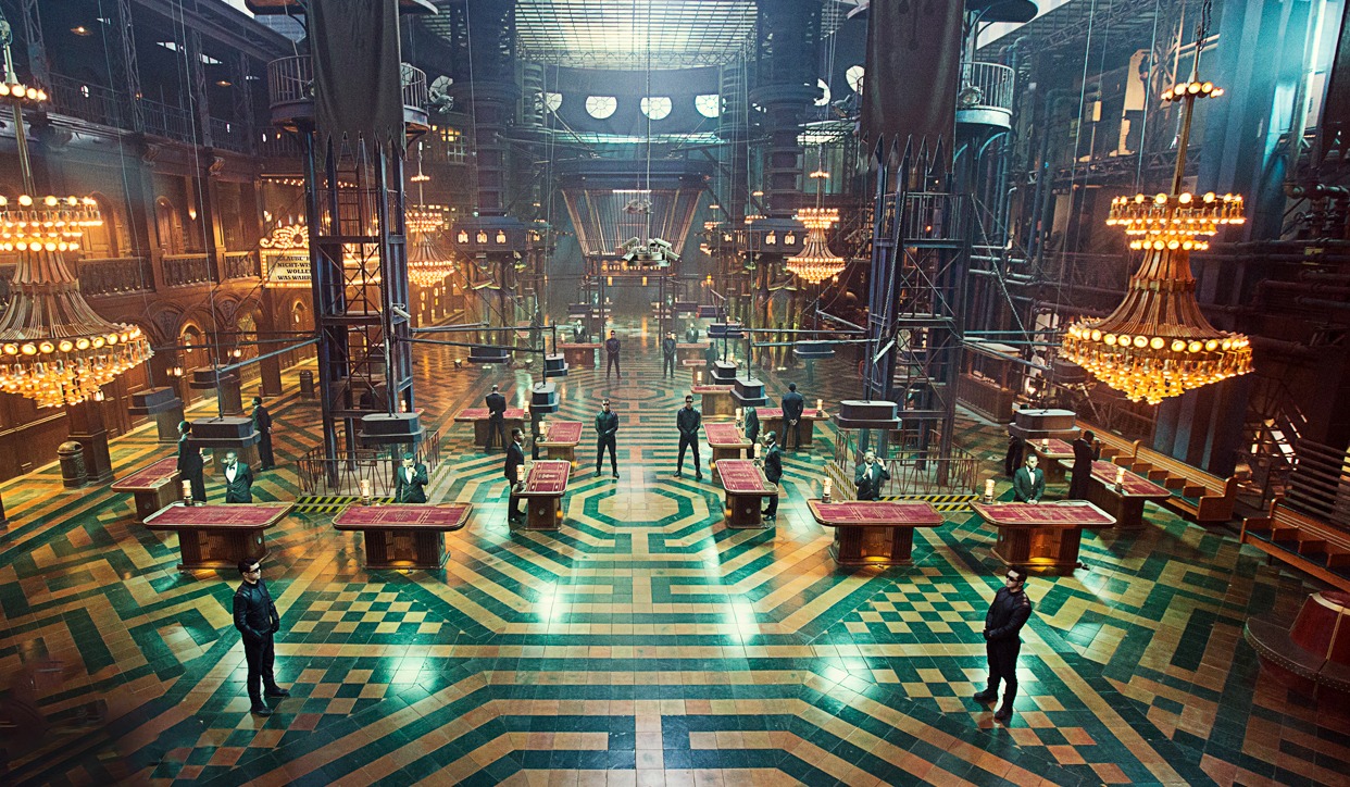 映画「カイジ 動物世界」場面写真。