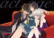 「アクタージュ act-age」のポスター。(c)マツキタツヤ・宇佐崎しろ/集英社