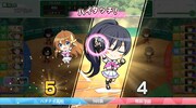 「八月のシンデレラナイン」のゲーム画面。