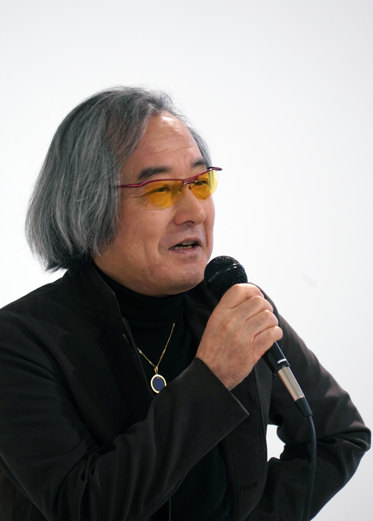 ラフ∞絵」発表会で天野喜孝が描くガンダムや大河原邦男の両さん