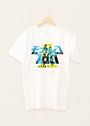 「モブサイコ100 II」とグラニフのコラボによるTシャツの1種。