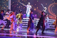 刀剣男士の音合わせの様子。