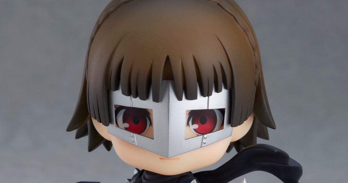 ペルソナ5」怪盗服姿の新島真がねんどろいどに、取り外しできるマスク 
