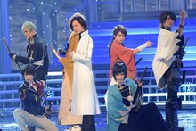 山内惠介と刀剣男士。