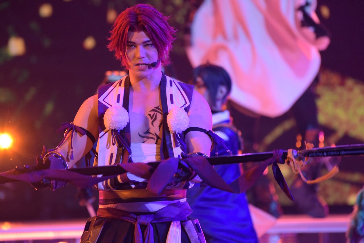 spi演じる蜻蛉切。 - 紅白リハに刀剣男士19振り出陣！「よろしく