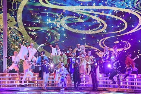 「刀剣乱舞～出陣！紅白歌合戦～」リハーサルの様子。