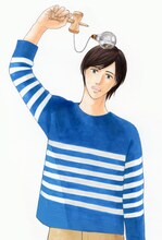 絹田村子によるカット。