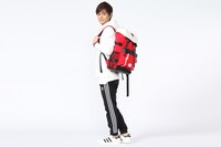 バックパックの使用イメージ。