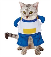 「ドラゴンボール 猫用変身着ぐるみウェア ベジータ」