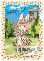 コラボクリアファイルの裏面。