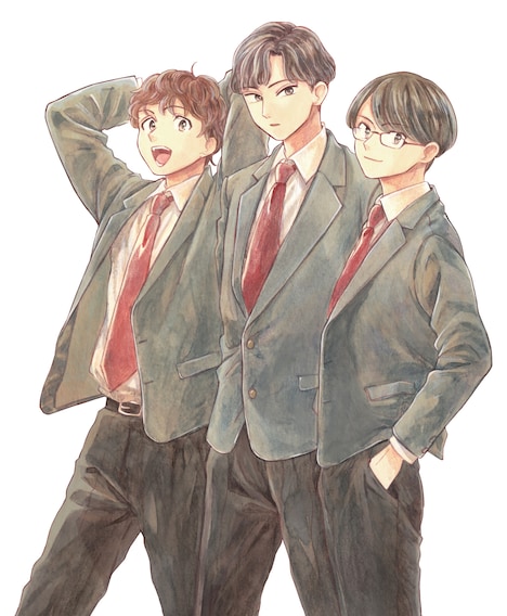 「群青のアンサンブル」イラスト