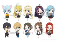 「ソードアート・オンライン アリシゼーション × TOWER RECORDS CAFE」描き下ろしSDキャラクタービジュアル