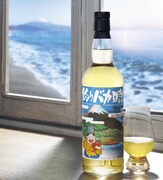 「釣りバカ日誌」のラベルがあしらわれたシングルモルトウイスキー。