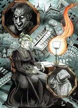 呪みちるによる描き下ろしイラスト。