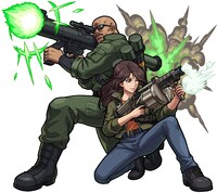 「百戦錬磨の傭兵カップル 海坊主＆美樹（進化後）」